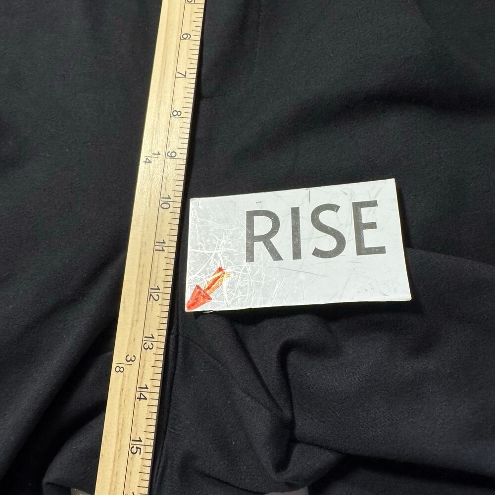 Studio by TORRID Pull On Relaxed Taper Pant Black Office Casual Basic size 3S - Picture 4 of 7